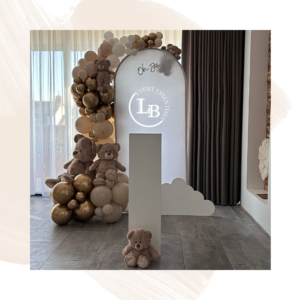 Set-up 'oh baby, cloud with teddybear'