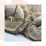 Knuffelbeer gepersonaliseerd