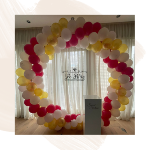 Cirkelboog Full met taartzuil