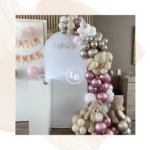 Backdrop Boog + 'oh baby' ledverlichting