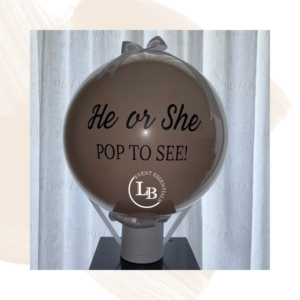‘POP TO SEE’ Balloon
