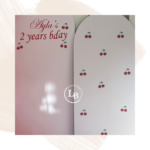 Backdrop sticker ‘50cm breed’